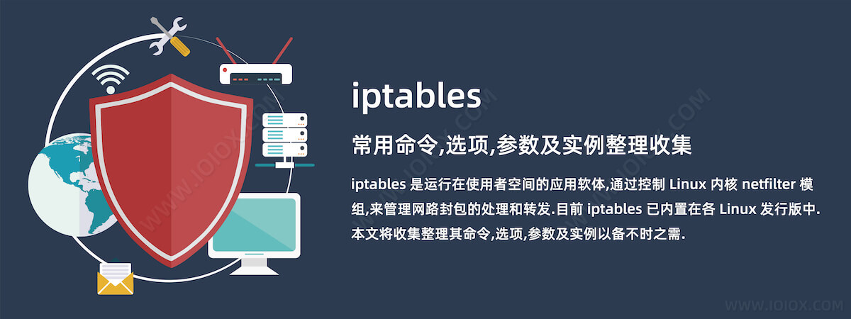 iptables 常用命令,选项,参数及实例整理收集