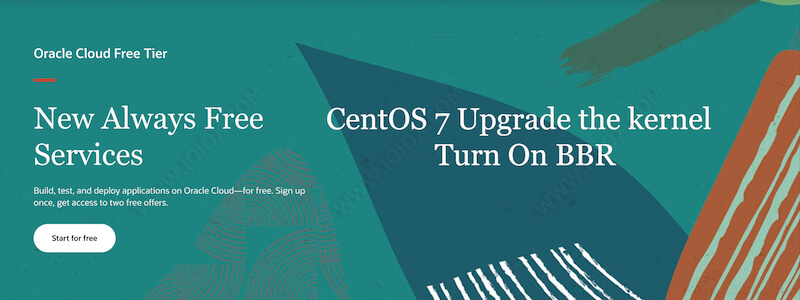 Oracle Cloud VPS CentOS 7 升级内核并开启官方原版BBR加速