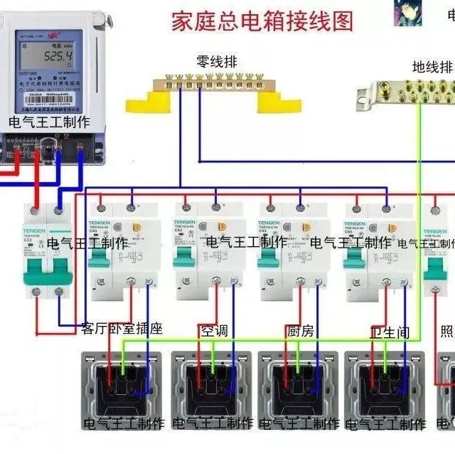 99例电气实物接线高清彩图，总有一例是你不知道的！建议收藏！